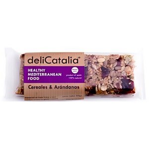 Barrita Ecológica de Cereales y Arándanos - deliCatalia (50g)