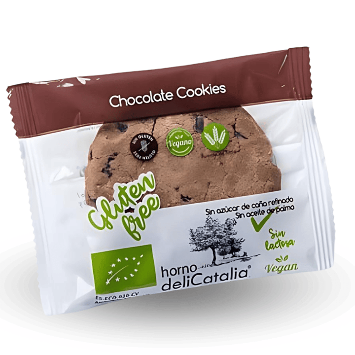 delicatalia Cookie Ecológica XL de Chips de Chocolate - 40g