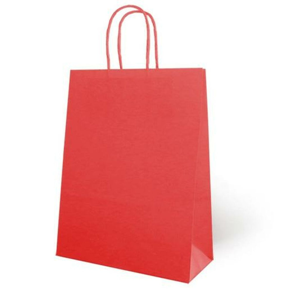 Bags Fama Red With handles 31 x 11 x 42 cm (25 Units)
