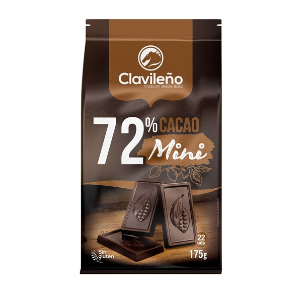 Chocolatinas Clavileño 72%