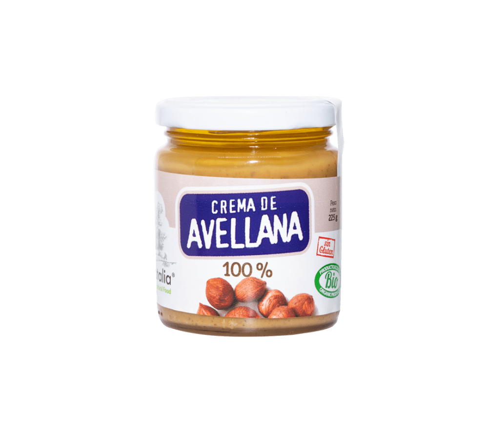 Crema de Avellana Ecológica BIO Delicatalia 225g - chocolateSI.com