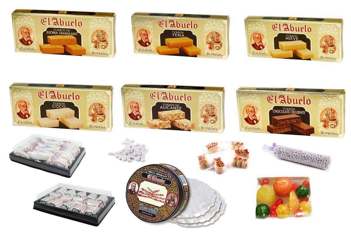 Lote Turrón cuadros