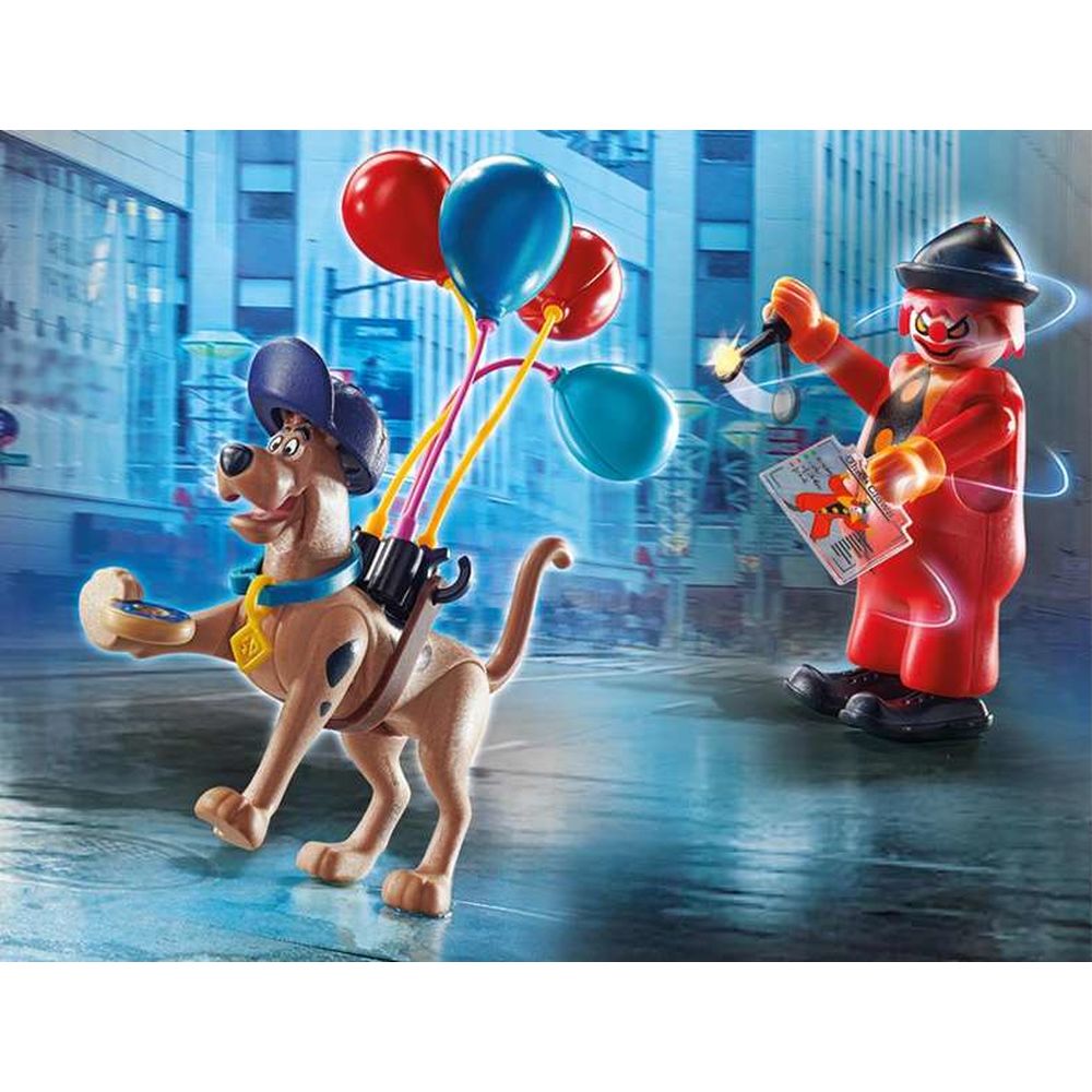 Playset Playmobil Scooby Doo Adventure with Ghost Clown