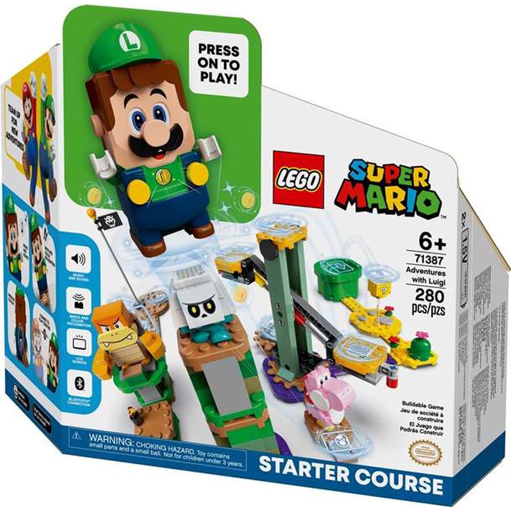 
            
                Cargar imagen en el visor de la galería, Playset Super Mario :  Adventures with Luigi Lego 71387 (280 pcs)
            
        