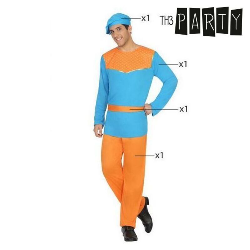 Costume for Adults Blue 4 pcs Haystack