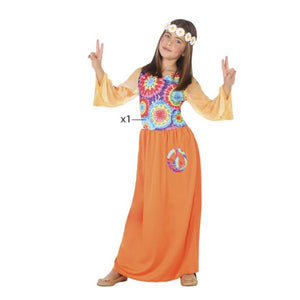 Disfraz para Niños Hippie Naranja (1 Pc)
