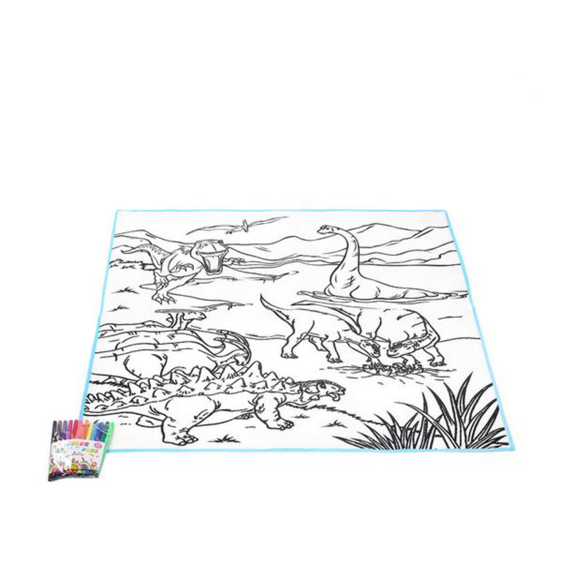 
            
                Cargar imagen en el visor de la galería, Alfombra DIY Fantastic Color Dinosaurs 111354
            
        