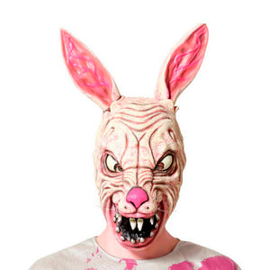 Máscara Halloween Conejo Látex