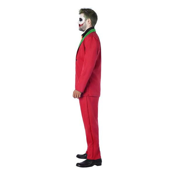 Disfraz para Adultos Payaso Joker Rojo
