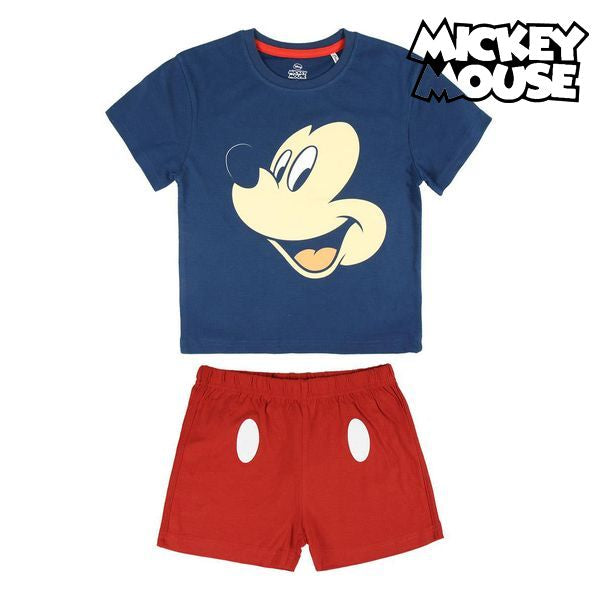 Pijama de Verano Mickey Mouse 73457 Azul marino