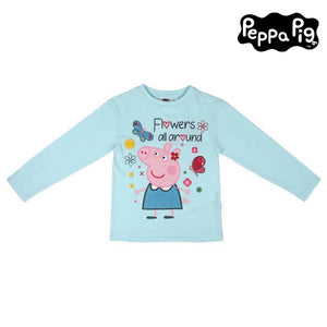 
            
                Cargar imagen en el visor de la galería, Camiseta de Manga Larga Infantil Peppa Pig Azul
            
        