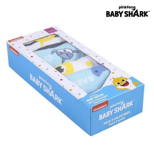 Socks Baby Shark (5 pairs) Multicolour