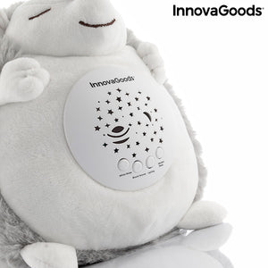 Hedgehog Soft Toy with White Noise and Nightlight Projector Spikey InnovaGoods
