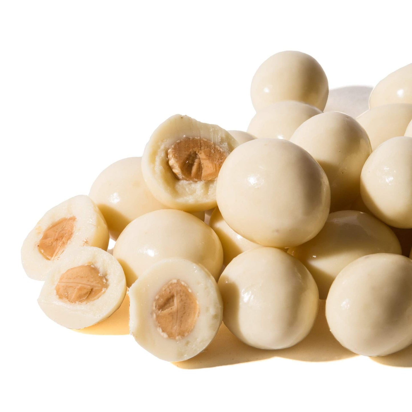 Almendras bañadas de Chocolate Blanco - Chocoperlas 150g-ChocolateSI-Chocolate Blanco,ChocolateSi,Con Almendras,grageas,Sin Gluten,Sin Lactosa,turrones artesanos