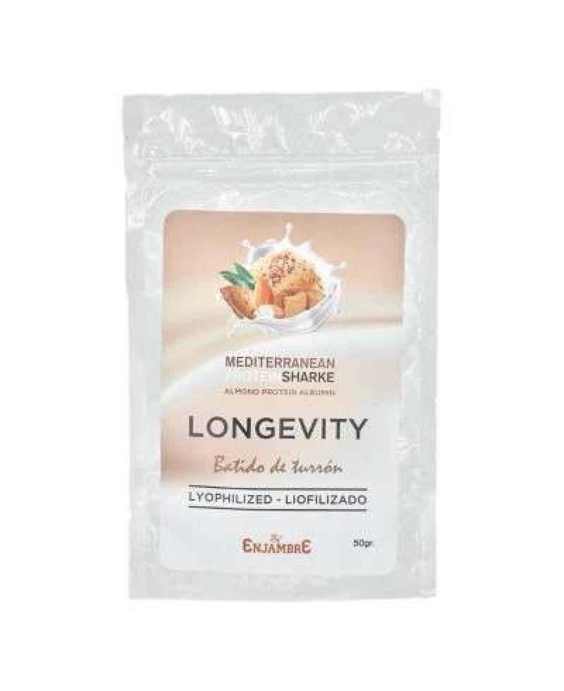 Batido de turrón - Turrón Liofilizado, 50gr - chocolateSI.com