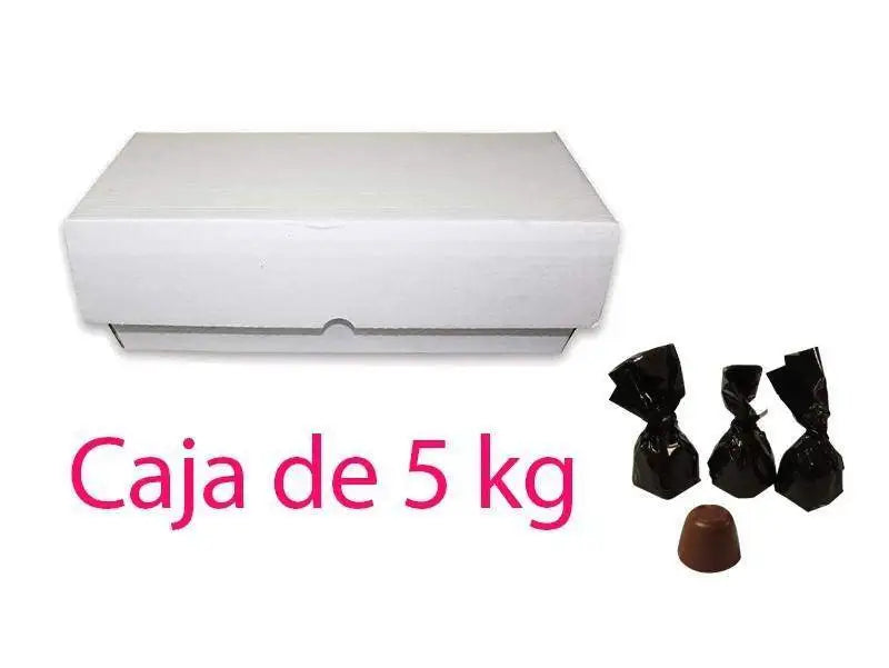 Bombones de Chocolate rellenos de turrón, 5kg-ChocolateSI-bombones,granel