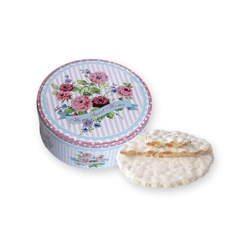 Tortas de Turrón de Alicante Bote Hojalata - chocolateSI.com