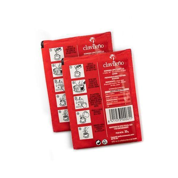 Preparado Cacao en Polvo a la Taza 35g - Chocolates Clavileño - chocolateSI.com