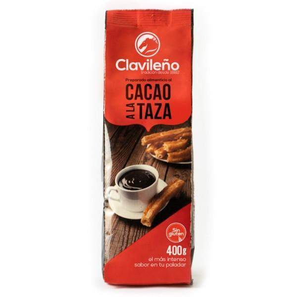 Preparado Cacao en Polvo a la Taza 400g - Chocolates Clavileño - chocolateSI.com