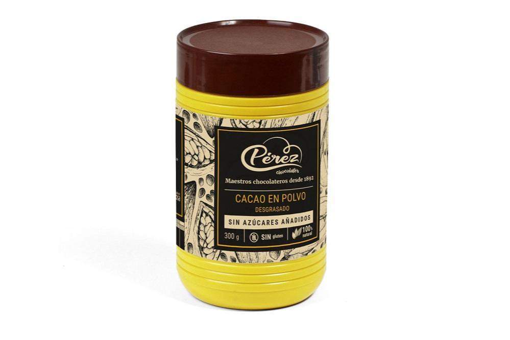 Bote De Cacao En Polvo Desgrasado - Chocolates Pérez - chocolateSI.com