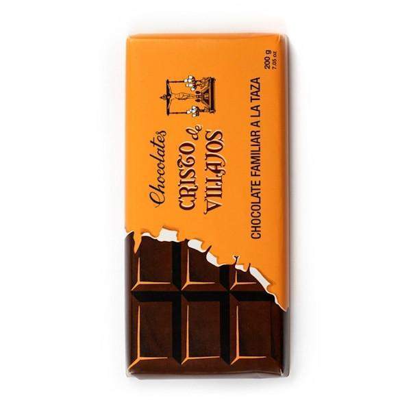 Chocolate a la Taza Cristo 200g - Chocolates Clavileño-chocolates clavileno-A la taza,El Clavileño,Sin Gluten,tabletas