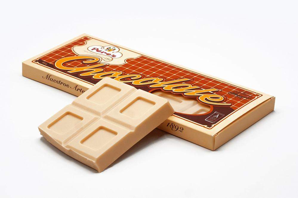 Chocolate Blanco 25% Cacao 500g - Chocolates Pérez - chocolateSI.com