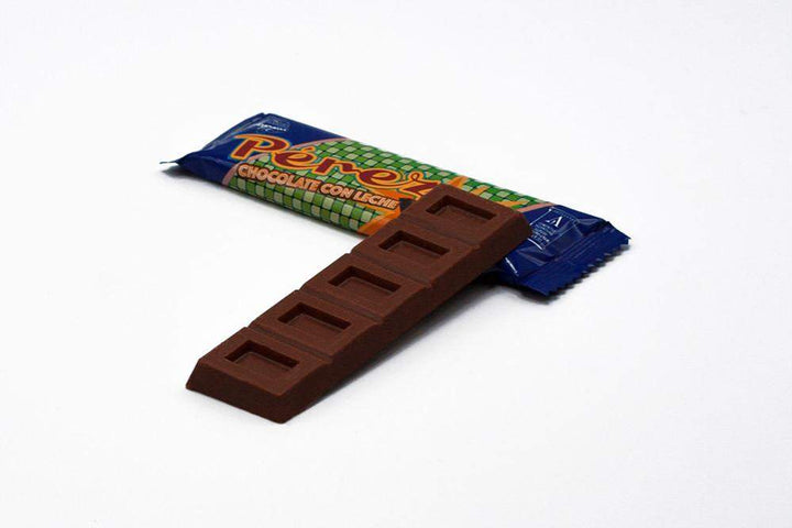 chocolateSI Chocolatina Chocolate con Leche 32% Cacao 30g - Chocolates Pérez