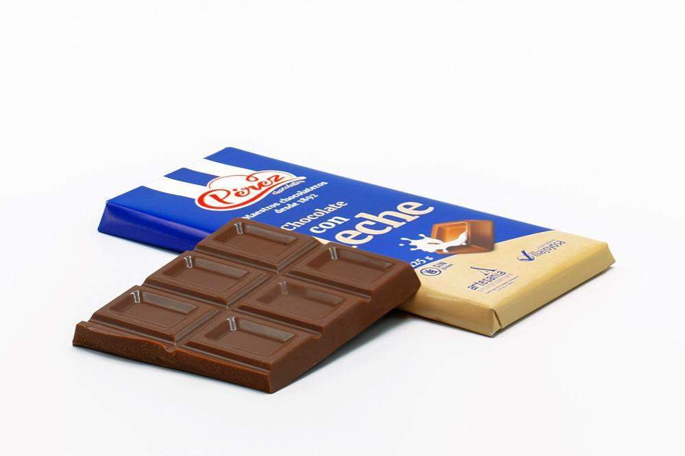 Chocolate con Leche 32% Cacao 125g - Chocolates Pérez - chocolateSI.com