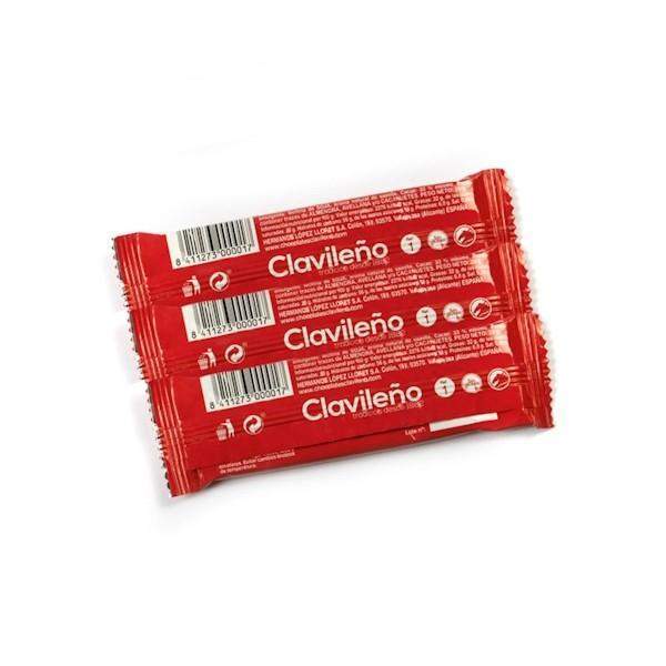 Chocolatinas con Leche 20g - caja de 30 minichocolates - Chocolates Clavileño - chocolateSI.com