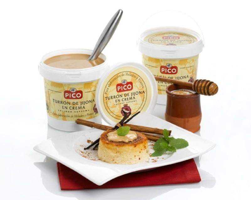 Turrón de Jijona en Crema 1KG - Picó-ChocolateSI-Con Almendras,Crema,Lotes,Postres,turrones artesanos