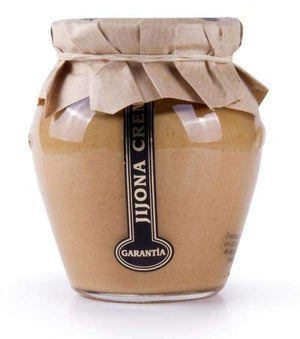 Crema de Turrón de Jijona para Untar 200 grs-ChocolateSI-Con Almendras,Crema,Forma de Cubo,Sin Gluten,Sin Lactosa,turrones artesanos