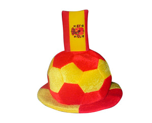 
            
                Cargar imagen en el visor de la galería, Gorro Balón de Fútbol con Bandera de España en Relieve Th3 Party
            
        