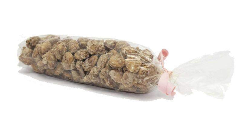 Almendras Garrapiñadas con Canela 150 g-ChocolateSI-Con Almendras,Navidad,turrones artesanos