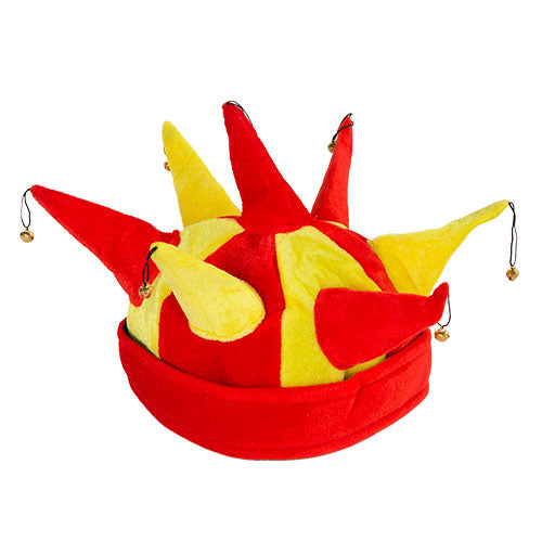 Gorro de Bufón con 7 Cascabeles Bandera de España Th3 Party