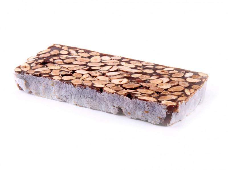 Turrón Guirlache 300 g-ChocolateSI-Blandos,Con Almendras,Duro,Nueces,Ofertas,Sin Gluten,Sin Lactosa