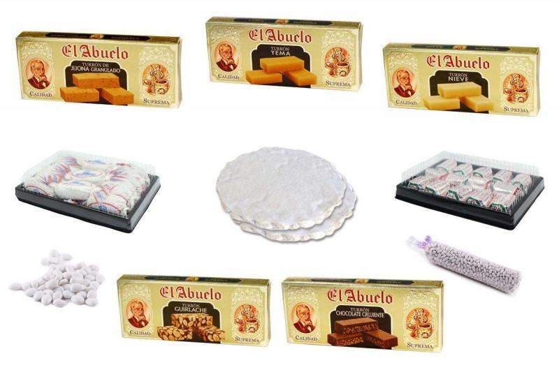 Lote 1 – Arca Madera Lujo-ChocolateSI-Con Almendras,Estuches,Lotes,Mazapanes,Tortas