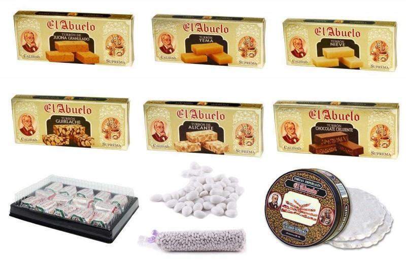 Lote 2 – Madera Blanca-ChocolateSI-Con Almendras,Estuches,Lotes,Tortas