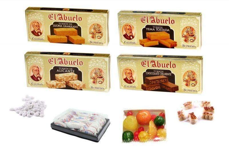 Lote 4 – Metálico-ChocolateSI-Cajas,Con Almendras,Con Frutas,Estuches,Lotes