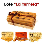 Lote "La Terreta": pack 3 turrones artesanos: Jijona, Alicante y Yema Tostada.-ChocolateSI-Con Almendras,Lotes,turrones artesanos