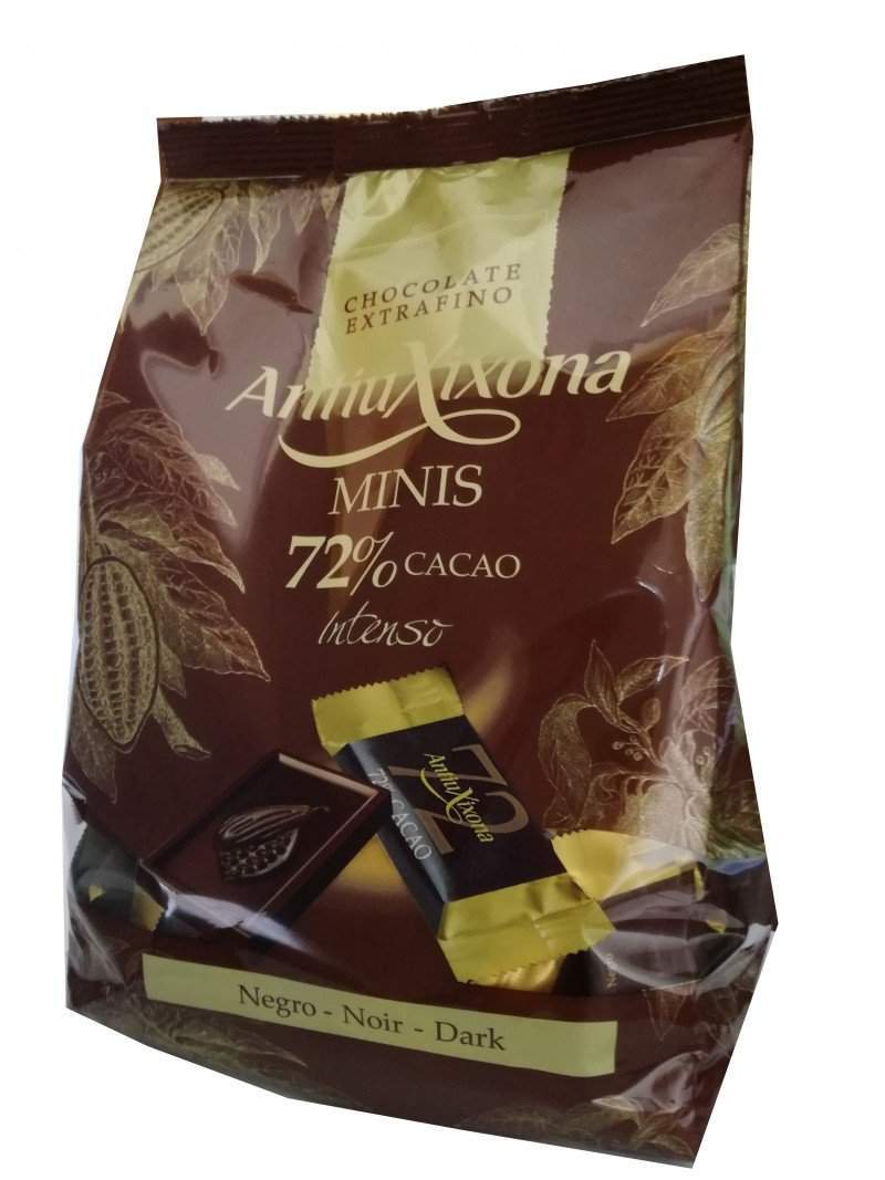 Minitabletas de Chocolate (chocolatinas individuales) a granel de 2,5kg o 5kg - Antiu Xixona - chocolateSI.com