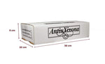 Caja de 12 unidades de Turrón de Chocolate con Almendras Antiu Xixona etiqueta blanca 200gr-ChocolateSI-Cajas,Con Almendras