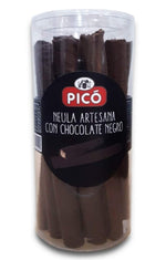 Neulas Artesanas o Barquillos de Chocolate Negro 280g-ChocolateSI-Barquillos,Chocolate Negro,Chocolate Puro,pico,turrones artesanos