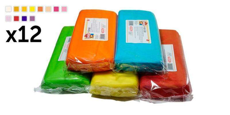Pack de 12 Fondant 250g-ChocolateSI-Lotes