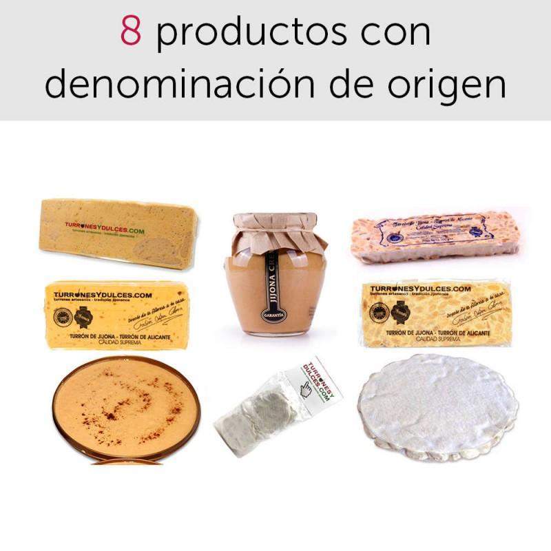 Pack denominación de Origen-ChocolateSI-Con Almendras,Crema,Lotes,Mini Chocolates,Tortas,turrones artesanos
