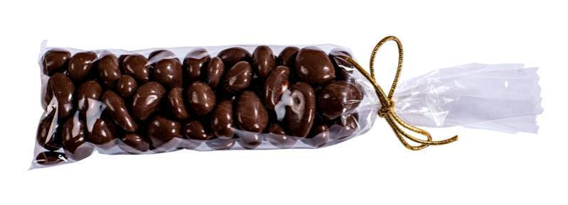 Almendras bañadas de Chocolate Negro - Chocoperlas 150g-ChocolateSI-Chocolate Negro,Chocolate Puro,ChocolateSi,Con Almendras,grageas,Sin Gluten,Sin Lactosa,turrones artesanos