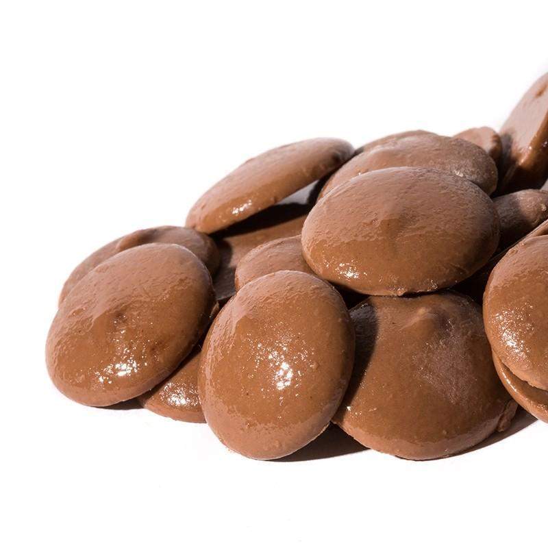 Gotas o pepitas de Chocolate con Leche, bolsa de 1 KG. Cobertura para fundir o cocinar. Antiu Xixona-ChocolateSI-antiu xixona,chocolate con leche,Gotas,Sin Gluten