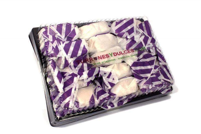 Polvorones de Almendra Granulados, 500g-ChocolateSI-Cajas,Con Almendras,Manteca de Cerdo,Suave,turrones artesanos