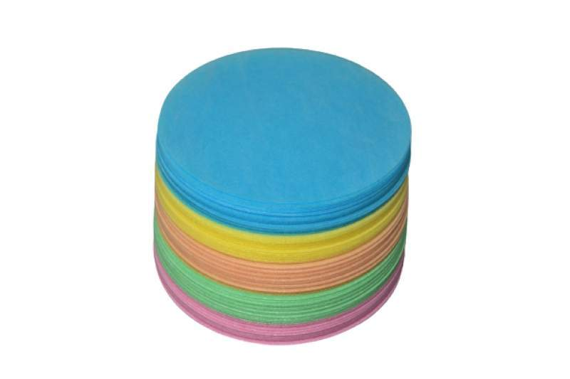 Obleas de colores redondas acabado liso para turrones, pasteleria formato circular  25 hojas-ChocolateSI-Con Naranja,Sin Azúcar,turrones artesanos