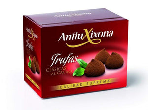 
            
                Load image into Gallery viewer, Trufas de Chocolate 100 gramos - Antiu Xixona-ChocolateSI-antiu xixona,bombones,san valentin,Sin Gluten,trufas
            
        