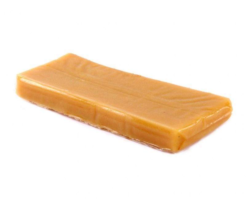 Turrón Yema Artesano, barra de 300 grs.-ChocolateSI-Blandos,Con Almendras,Duro,Sin Gluten,turrones artesanos,Vegano